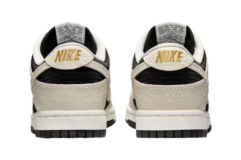 Nike Dunk Low Embossed Baroque Pack fauna brown black sail IF3944-001 IF3944-100 Release Info