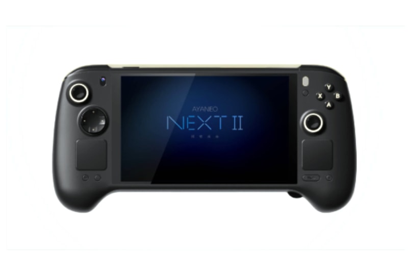 Ayaneo NEXT II Windows gaming handheld featuring a 9.06-inch 165Hz OLED display and Ryzen AI Max+ 395 APU with 115Wh battery