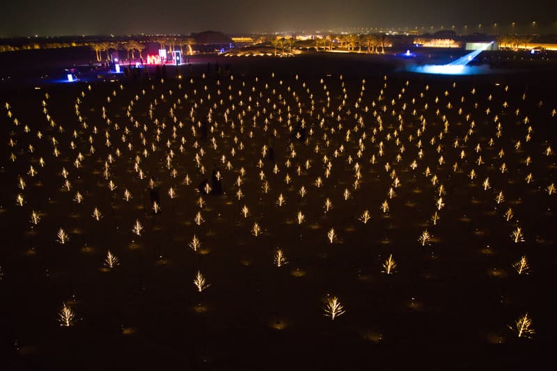 DRIFT Debuts New Light Installations at Manar Abu Dhabi Art Artworks