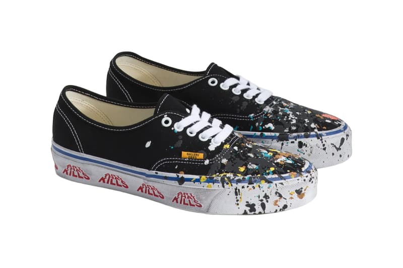 GALLERY DEPT Vans Authentic 44 Black Black Multi Color VN000EEUBLA Release Info