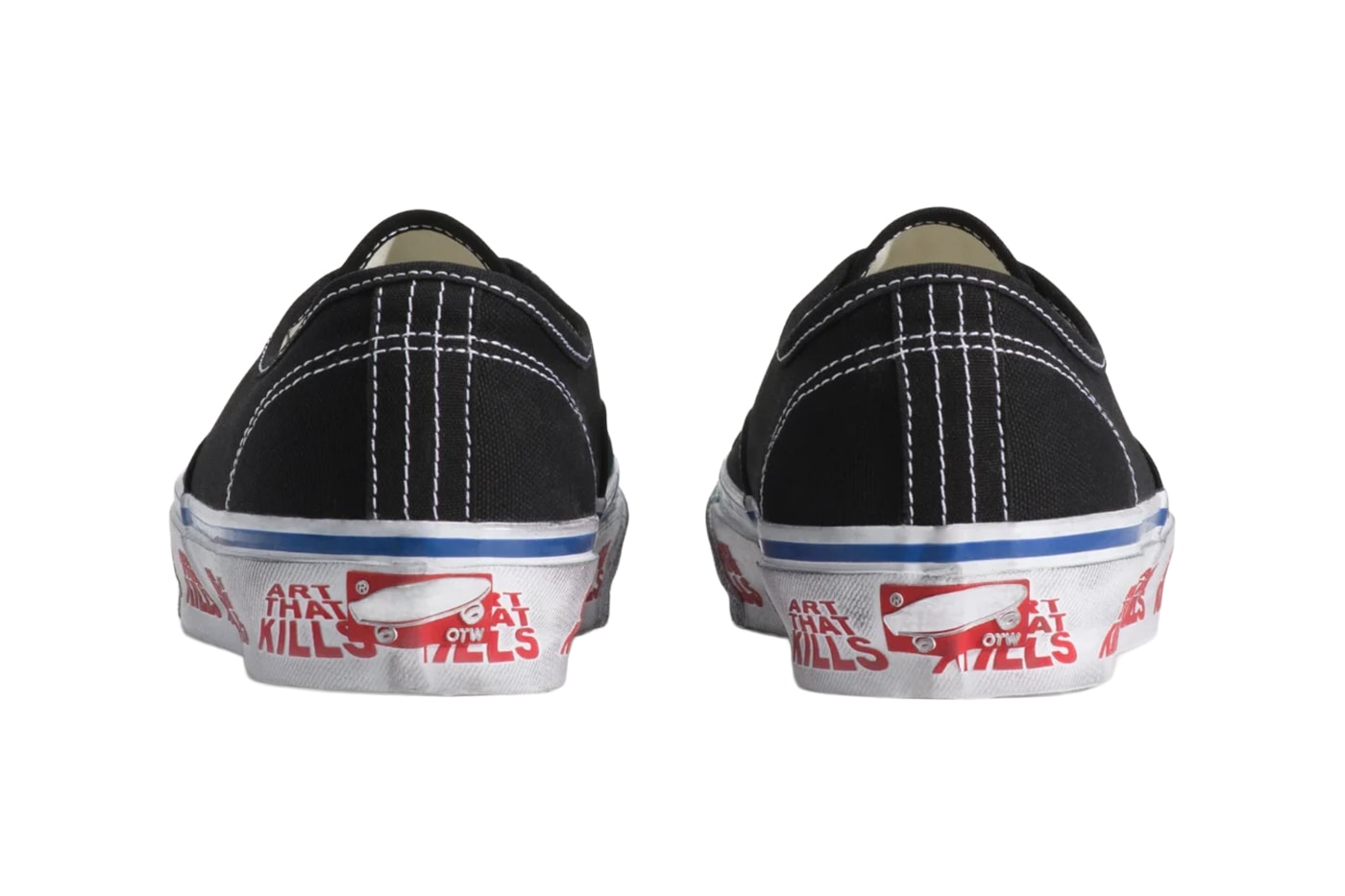 GALLERY DEPT Vans Authentic 44 Black Black Multi Color VN000EEUBLA Release Info