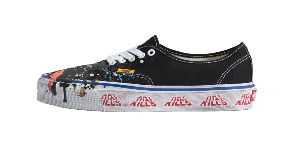 GALLERY DEPT. and Vans Reunite for Distressed Black Authentic 44