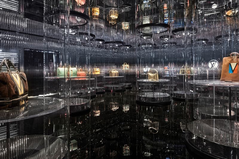 Louis Vuitton Unveils Visionary Journeys Seoul LV The Place Seoul Shinsaege south korea lisa blackpink felix stray kids bts j-hope