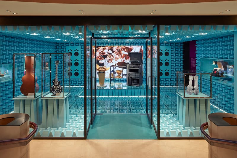 Louis Vuitton Unveils Visionary Journeys Seoul LV The Place Seoul Shinsaege south korea lisa blackpink felix stray kids bts j-hope