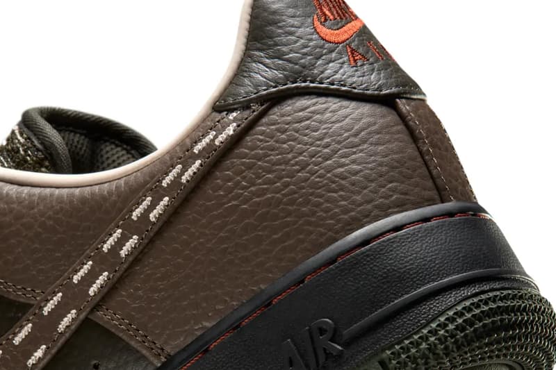 Nike Air Force 1 Low "Sequoia/Dark Hazel" Release Sequoia/Black-Cream II-Dark Hazel IQ1122-320 2026 release date af1 swoosh