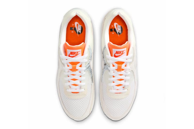 Size? Reveals Exclusive Collaboration With Nike for 25th Anniversary Air Max 1 "Considered" or the Air Force 1 "Manchester." Air Max 90 design.
