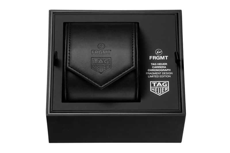 TAG Heuer Carrera Chronograph x fragment Limited Edition Hiroshi Fujiwara Interview Collaboration Info