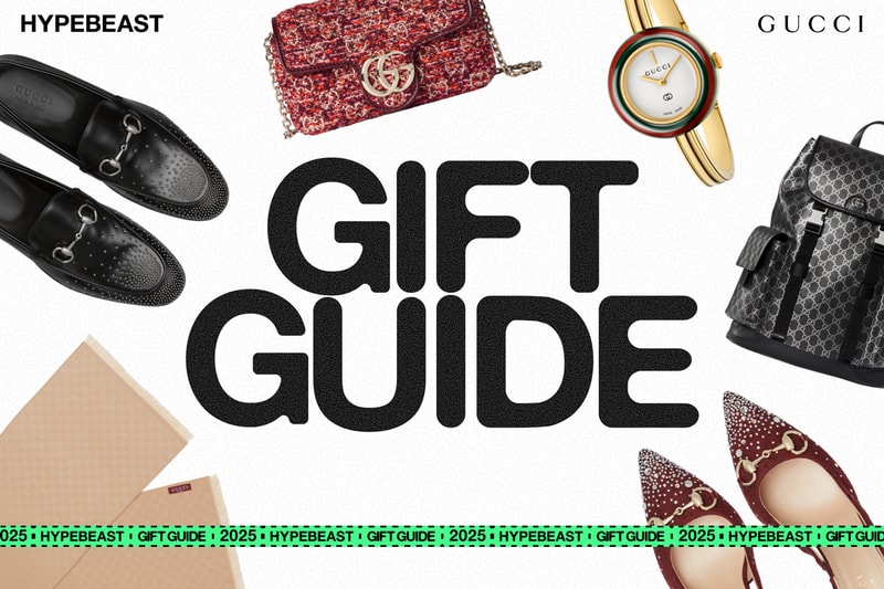 gucci festive collection seasonal hypebeast gift guide 2025 accessories handbag Slingback pump crystal Horsebit marmont scarf wool monogram Play watch backpack