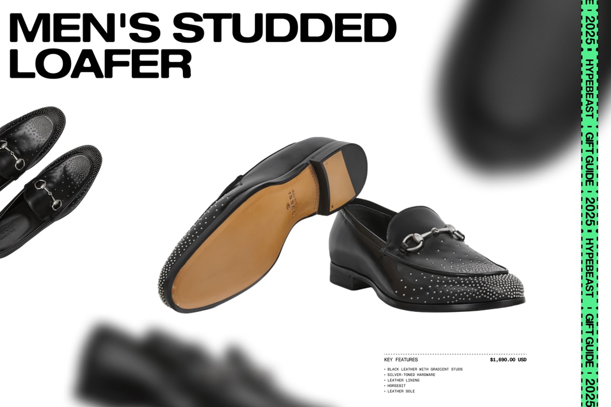 gucci festive collection seasonal hypebeast gift guide 2025 accessories handbag Slingback pump crystal Horsebit marmont scarf wool monogram Play watch backpack