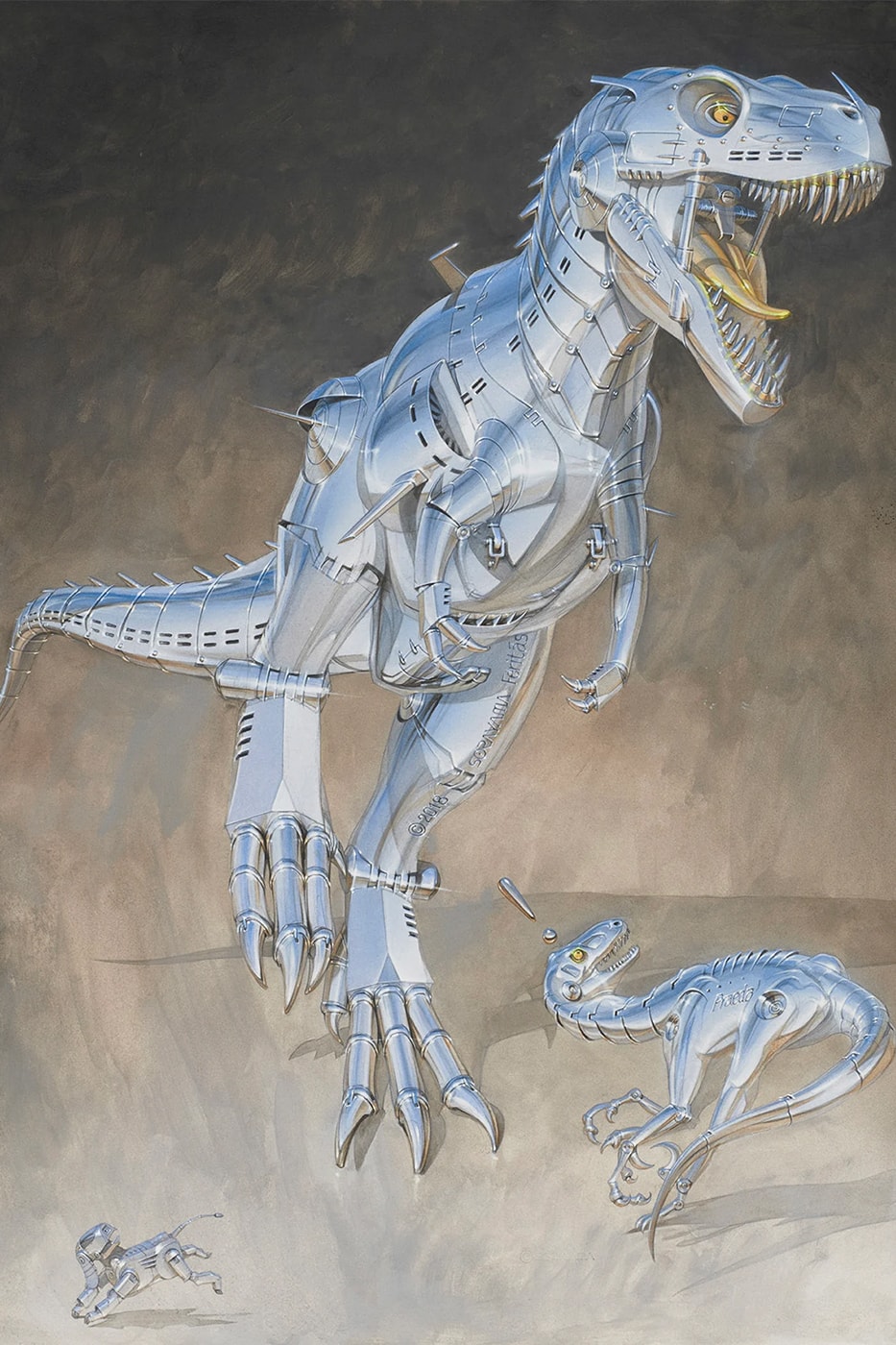 Hajime Sorayama Light, Reflection Transparency Exhibition NANZUKA CREATIVE MUSEUM TOKYO