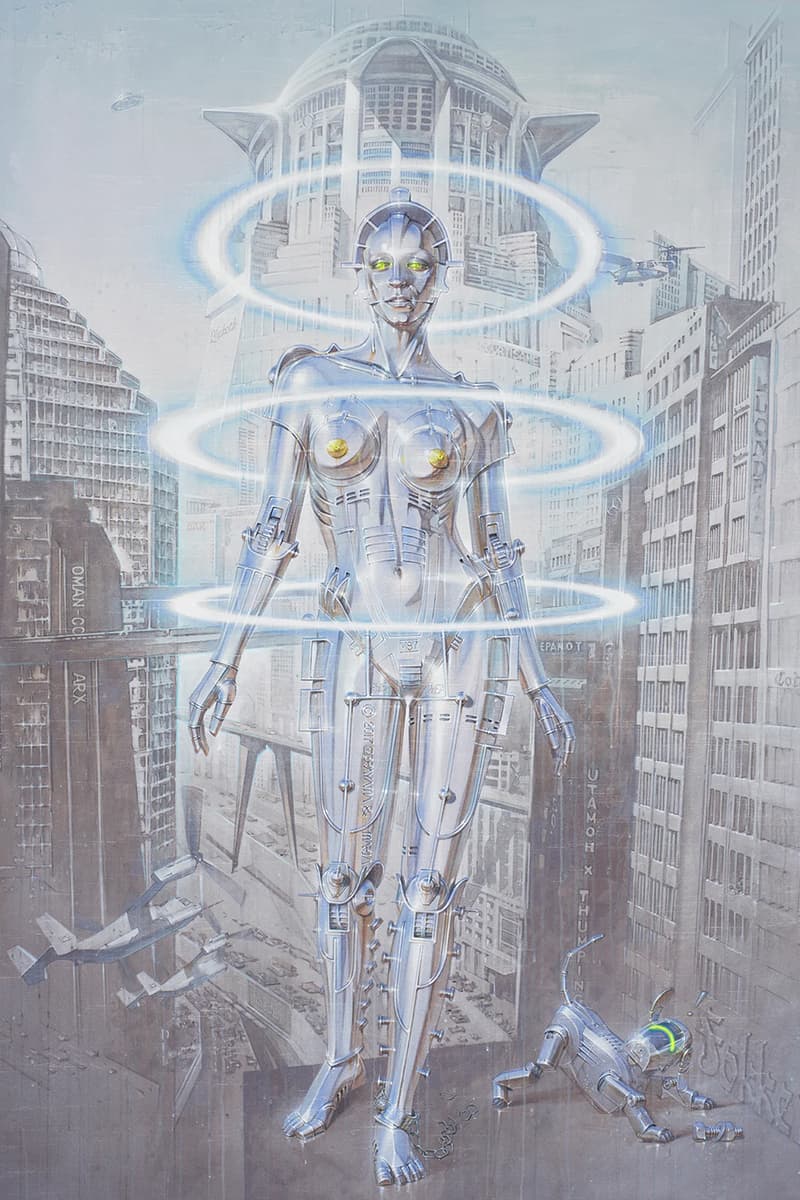 Hajime Sorayama Light, Reflection Transparency Exhibition NANZUKA CREATIVE MUSEUM TOKYO