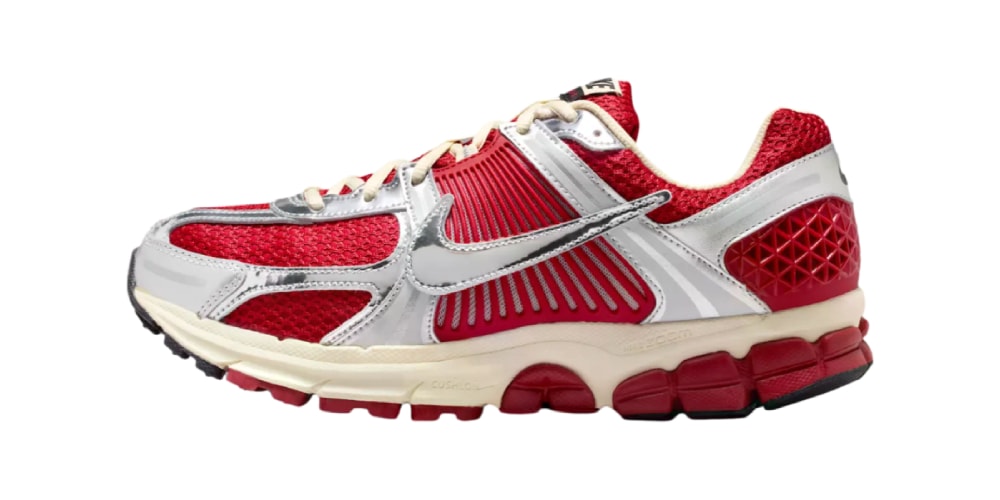 The Nike Zoom Vomero 5 Gets a Fiery Makeover in "Gym Red"
