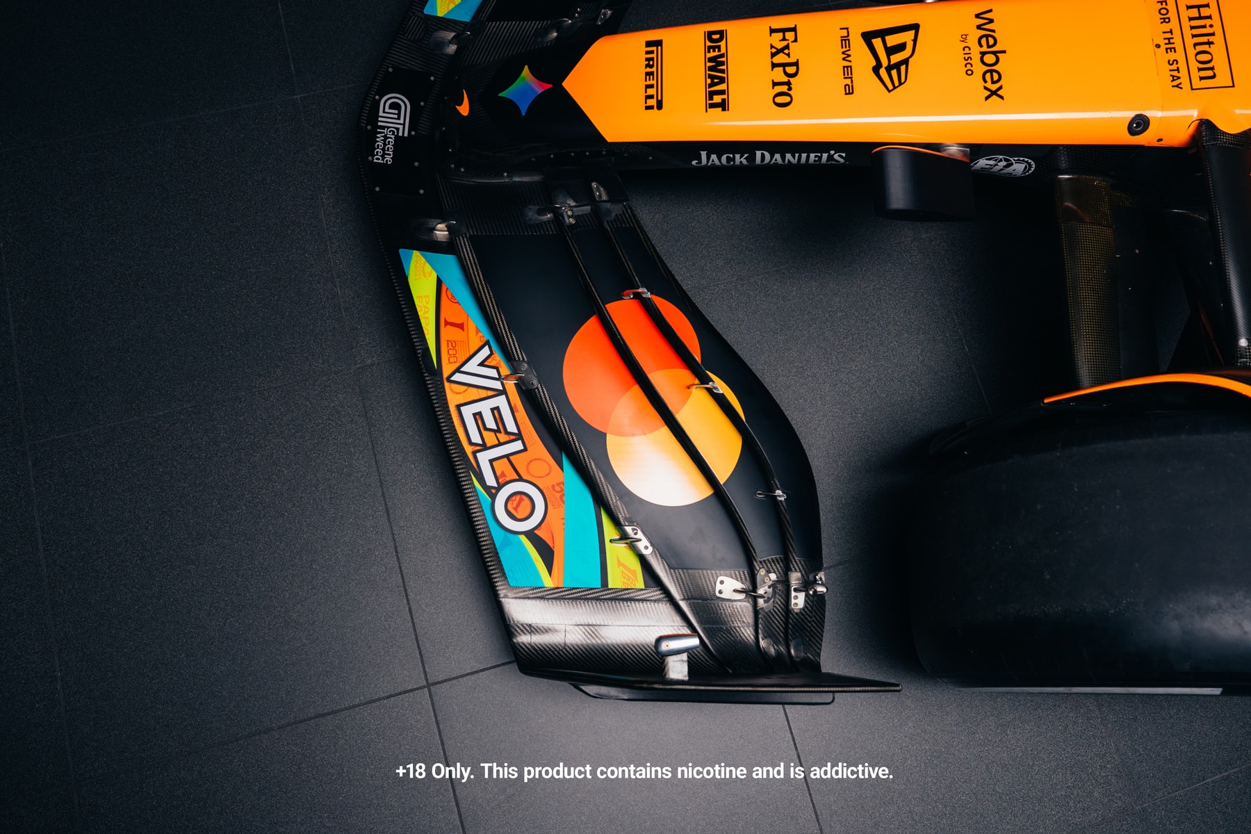 velo mclaren zak brown formula 1 team lando norris technology centre live your fandom livery mcl39 race car abu dhabi reveal fans 