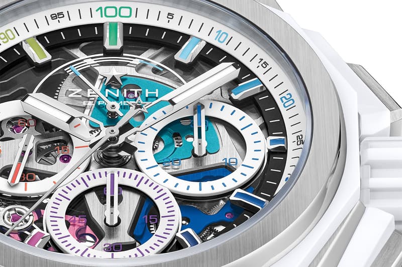 Zenith Defy Extreme Chroma Limited Edition Release Info titanium ceramic El Primero