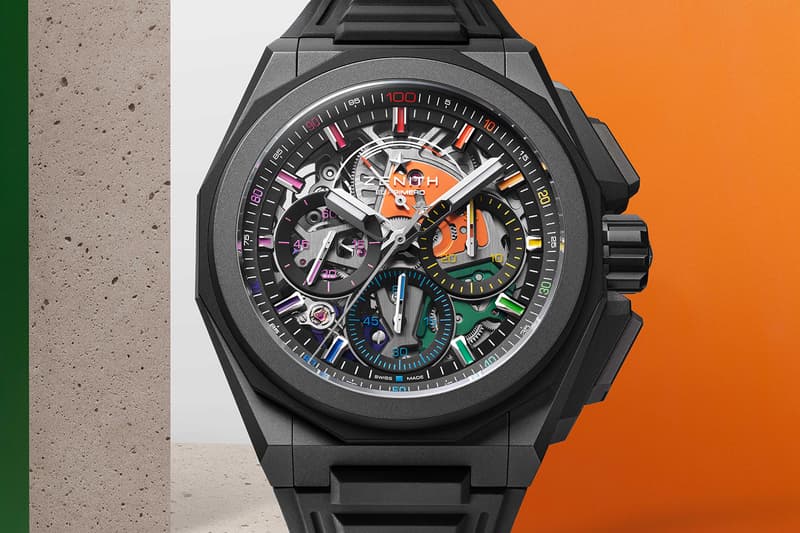 Zenith Defy Extreme Chroma Limited Edition Release Info titanium ceramic El Primero