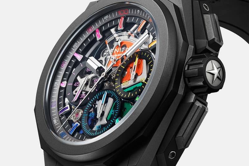 Zenith Defy Extreme Chroma Limited Edition Release Info titanium ceramic El Primero