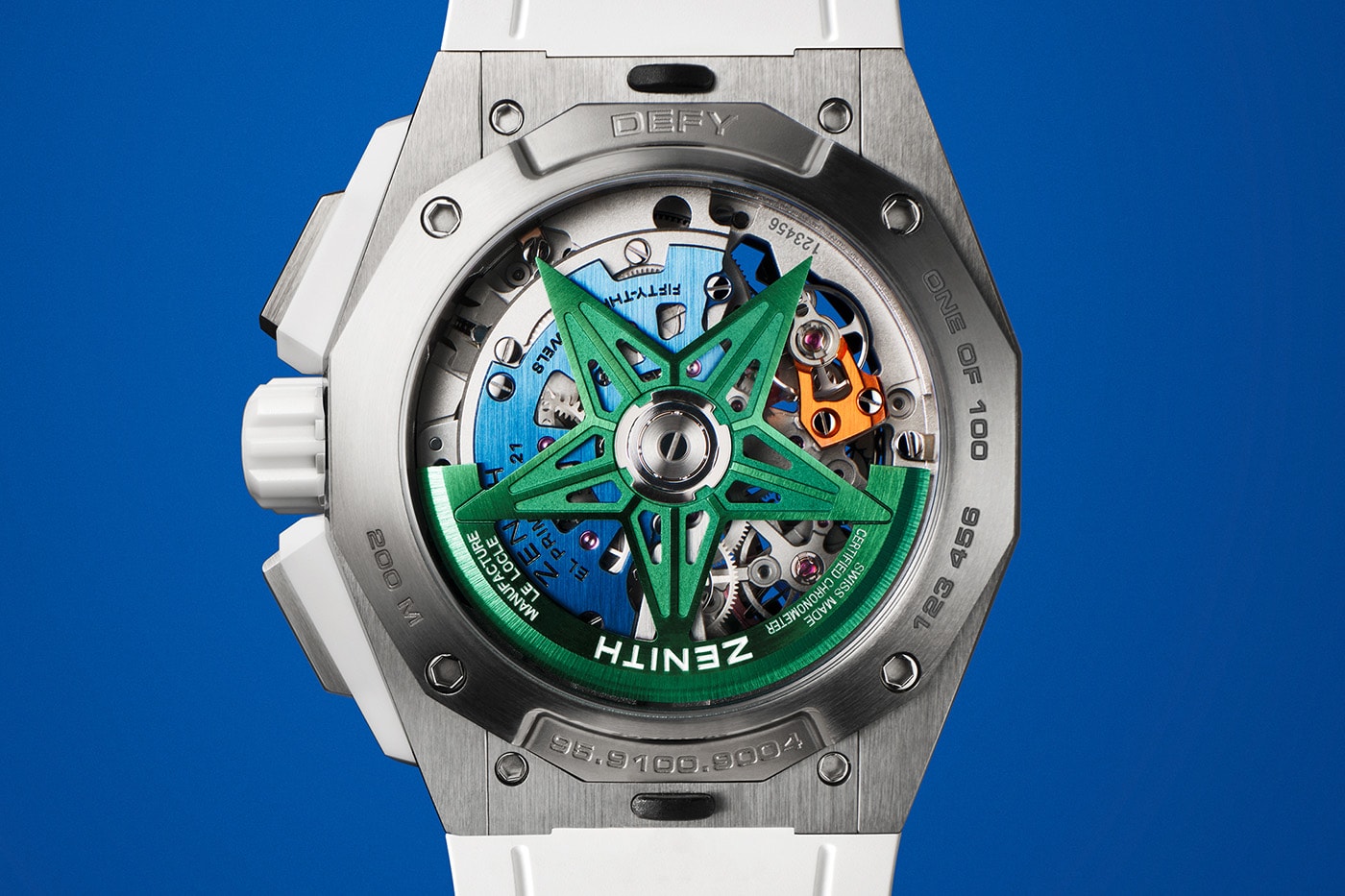 Zenith Defy Extreme Chroma Limited Edition Release Info titanium ceramic El Primero