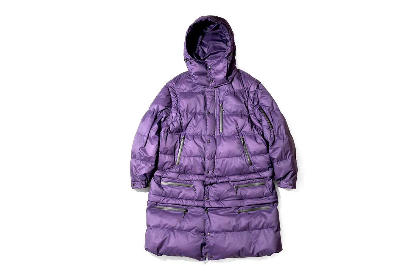 Nanga Engineered Garments Detachable Down Coat Collaboration Release Info