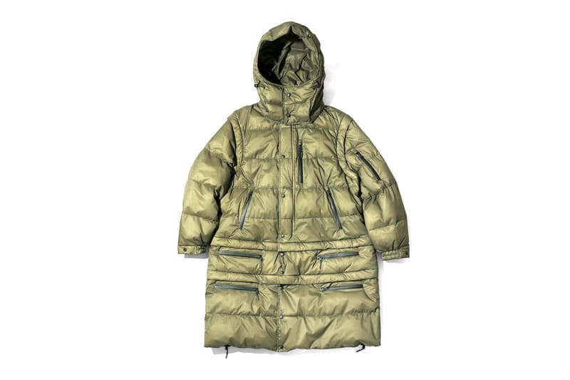 Nanga Engineered Garments Detachable Down Coat Collaboration Release Info