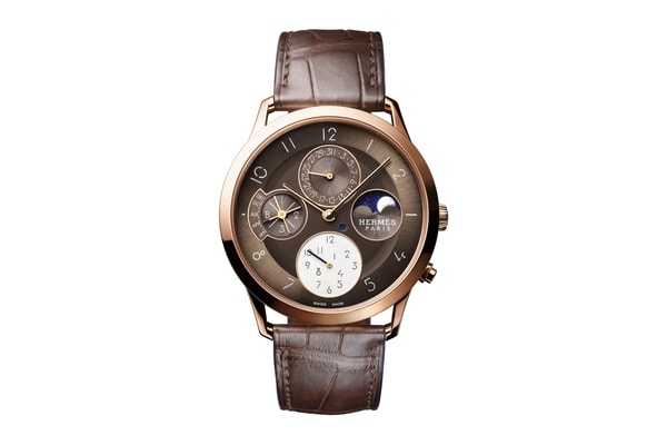 Hermès Horloger Slim d'Hermès Quantième Perpétuel Info