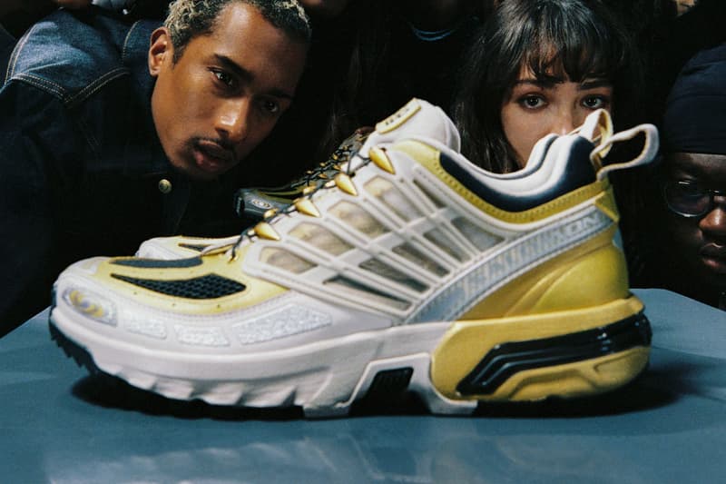 Salomon ACS Pro 20 Year Anniversary Limited Edition Rich Old Gold/Silver Cloud/Black