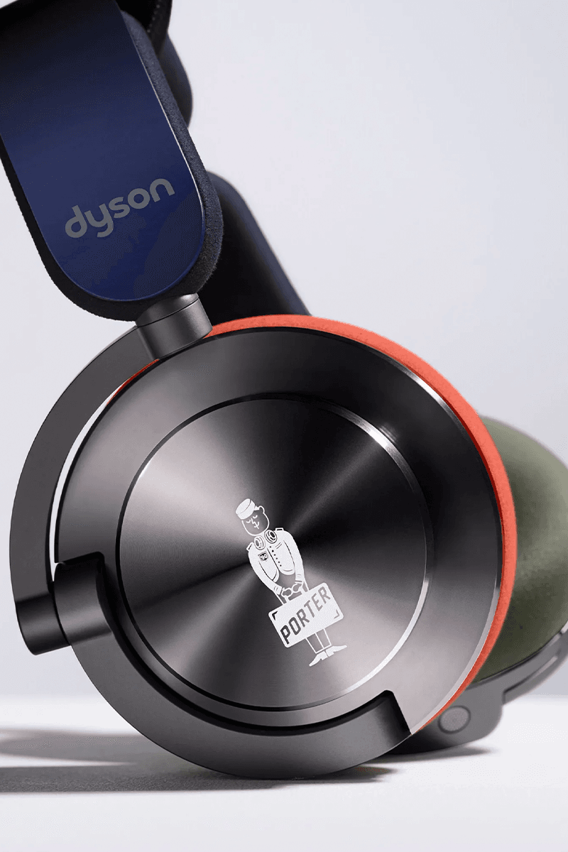 Dyson and PORTER Announce Limited-Edition Headphones and Bag Collaboration ontrac premium luxury headphones bags