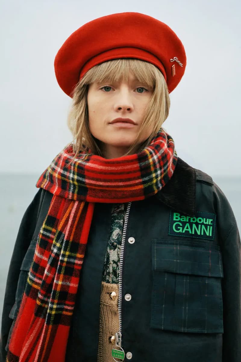 GANNI and Barbour Are Back for Their Fourth Collection fall winter 2025 danish british