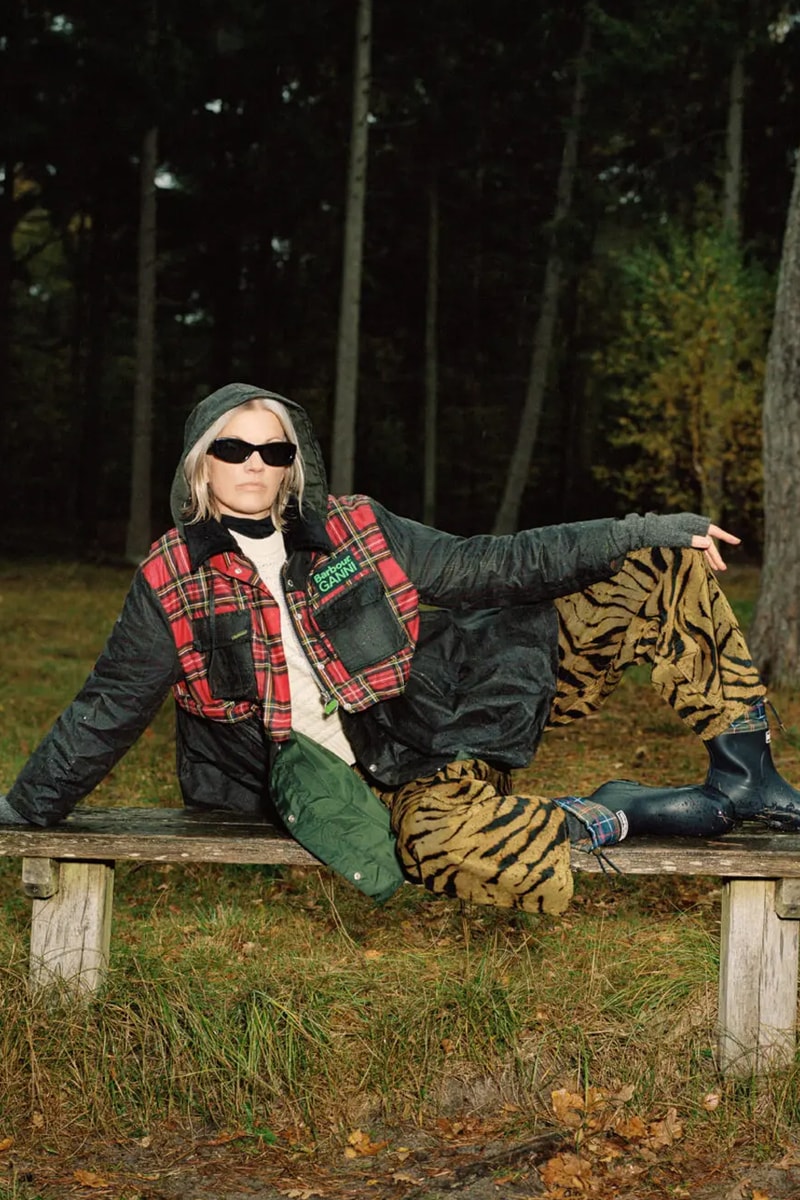 GANNI and Barbour Are Back for Their Fourth Collection fall winter 2025 danish british