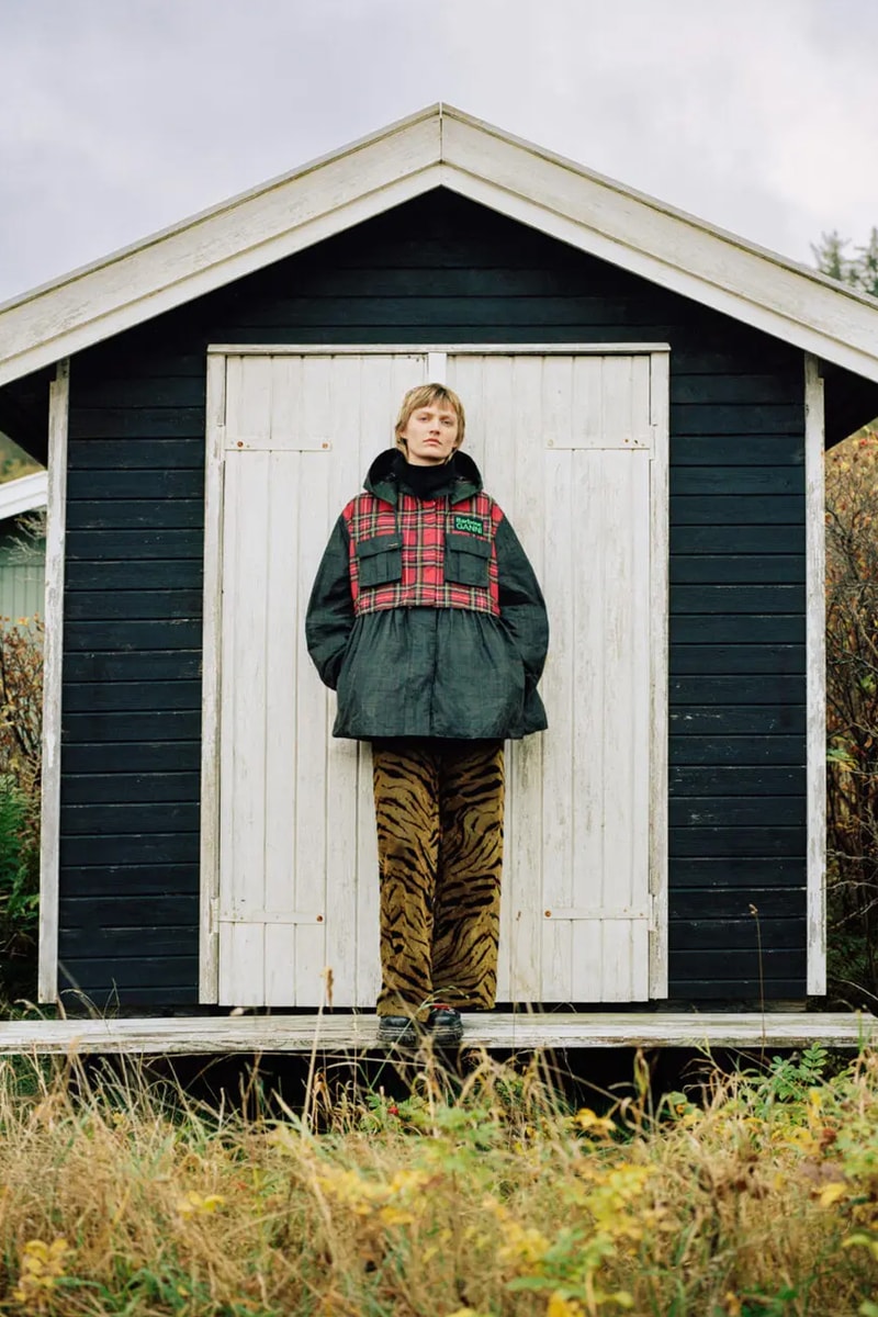 GANNI and Barbour Are Back for Their Fourth Collection fall winter 2025 danish british
