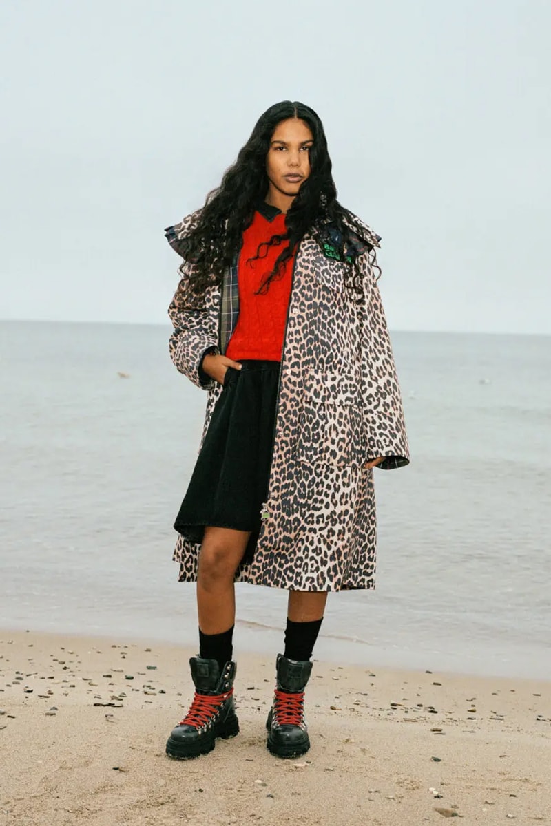 GANNI and Barbour Are Back for Their Fourth Collection fall winter 2025 danish british
