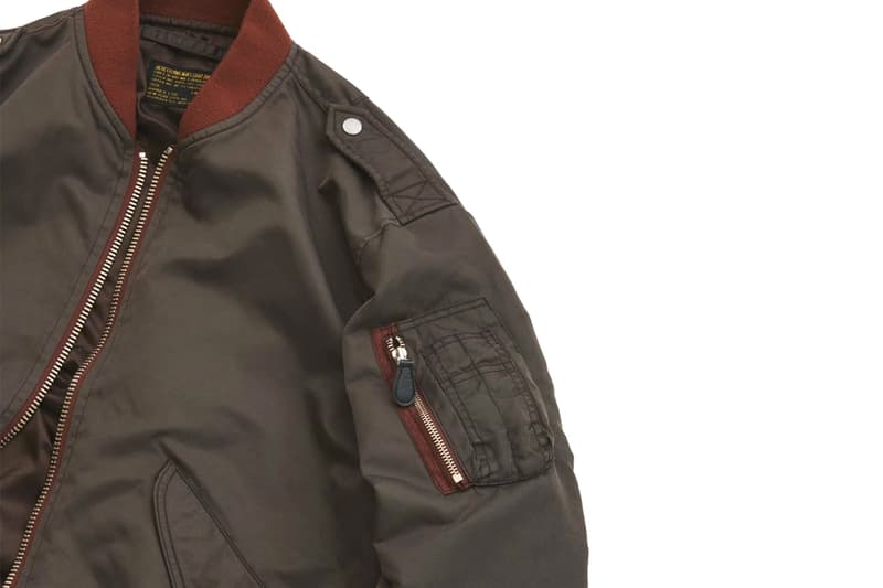 JOURNAL STANDARD relume AVIREX L-2B Flight Jacket Release Info