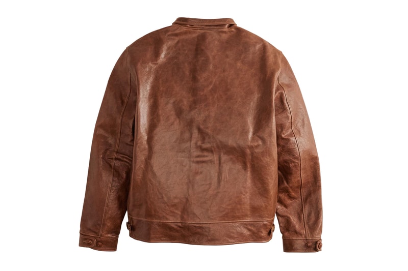Levis Vintage Clothing Albert Einstein Leather Jacket Release Info