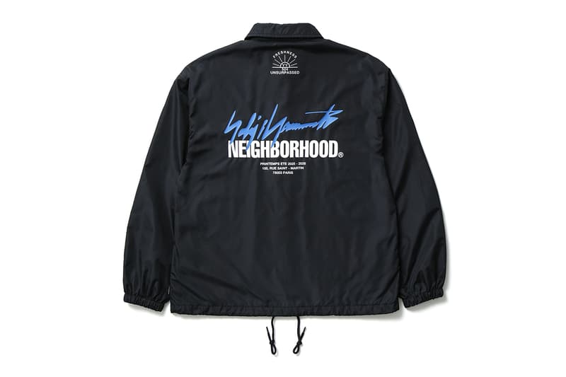 NEIGHBORHOOD Yohji Yamamoto Pour Homme Collection Release Info The Kid Laroi