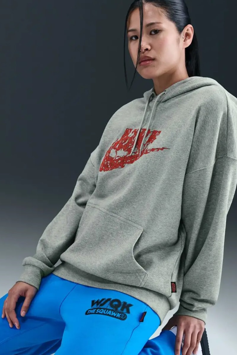 Nike Heads Into the Upside Down With New 'Stranger Things' Apparel Collaboration collection release info swoosh