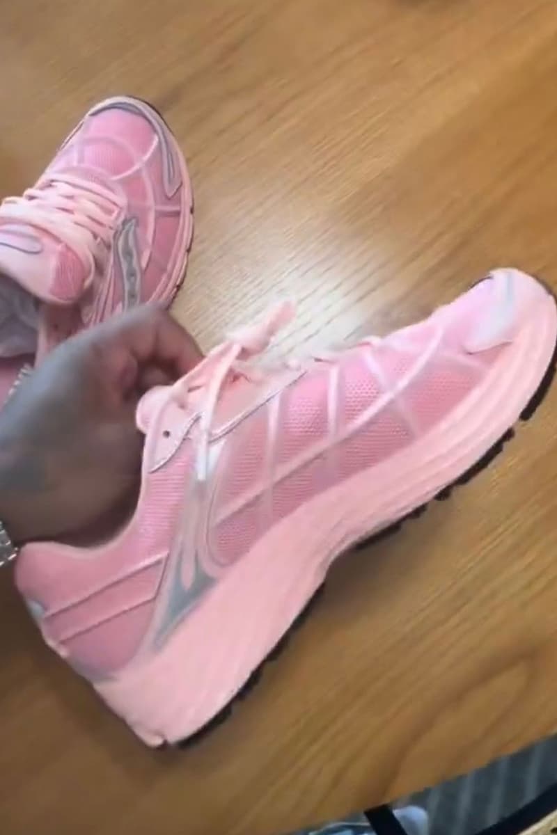 Westside Gunn Previews upcoming Saucony Omni 9 WEB Web in an All-Pink Hue spring 2027 release rumor 