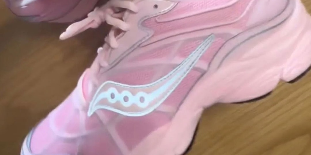 Westside Gunn Previews Upcoming Saucony Omni 9 WEB Web in an All-Pink Hue