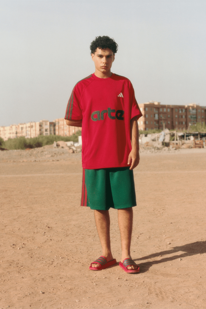 adidas x Arte Antwerp Honors the Influence of North African Football Culture, Ilyes Griyeb and features Brahim Díaz, 