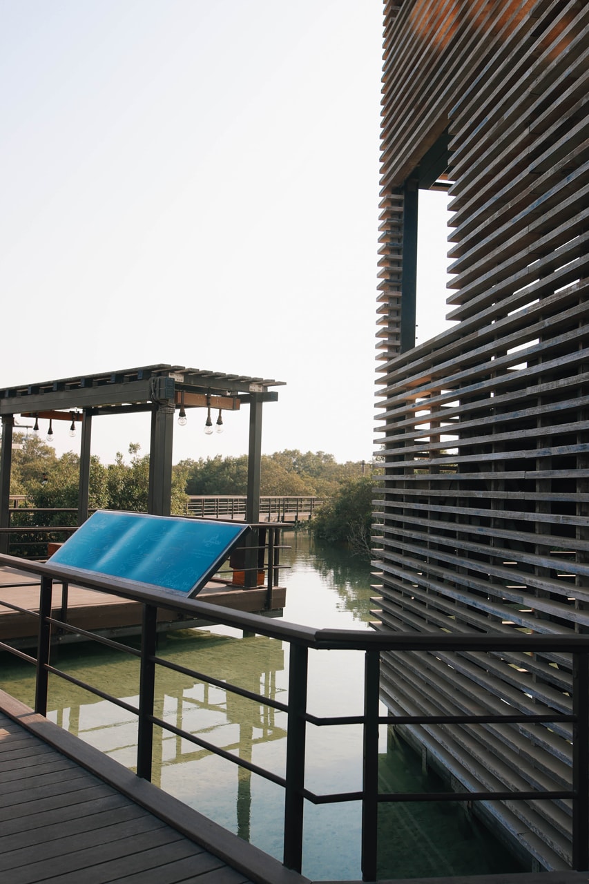 abu dhabi dct travel series fount lighthouse niri erth jubail mangrove park 421 arts campus temalb phenomena abu dhabi Marwan Osama Mootassem Rahma Omar Almahri