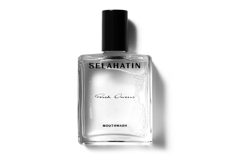 Rick Owens Makes Brushing Your Teeth a Gothic Ritual Rick Owens x Selahatin Dental Collaboration Release toothbrush mouthwash dental kit