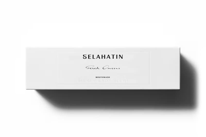 Rick Owens Makes Brushing Your Teeth a Gothic Ritual Rick Owens x Selahatin Dental Collaboration Release toothbrush mouthwash dental kit