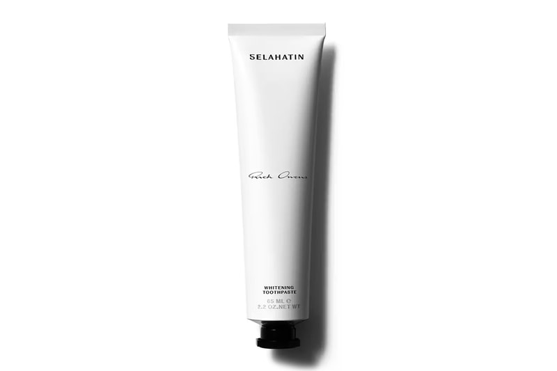 Rick Owens Makes Brushing Your Teeth a Gothic Ritual Rick Owens x Selahatin Dental Collaboration Release toothbrush mouthwash dental kit