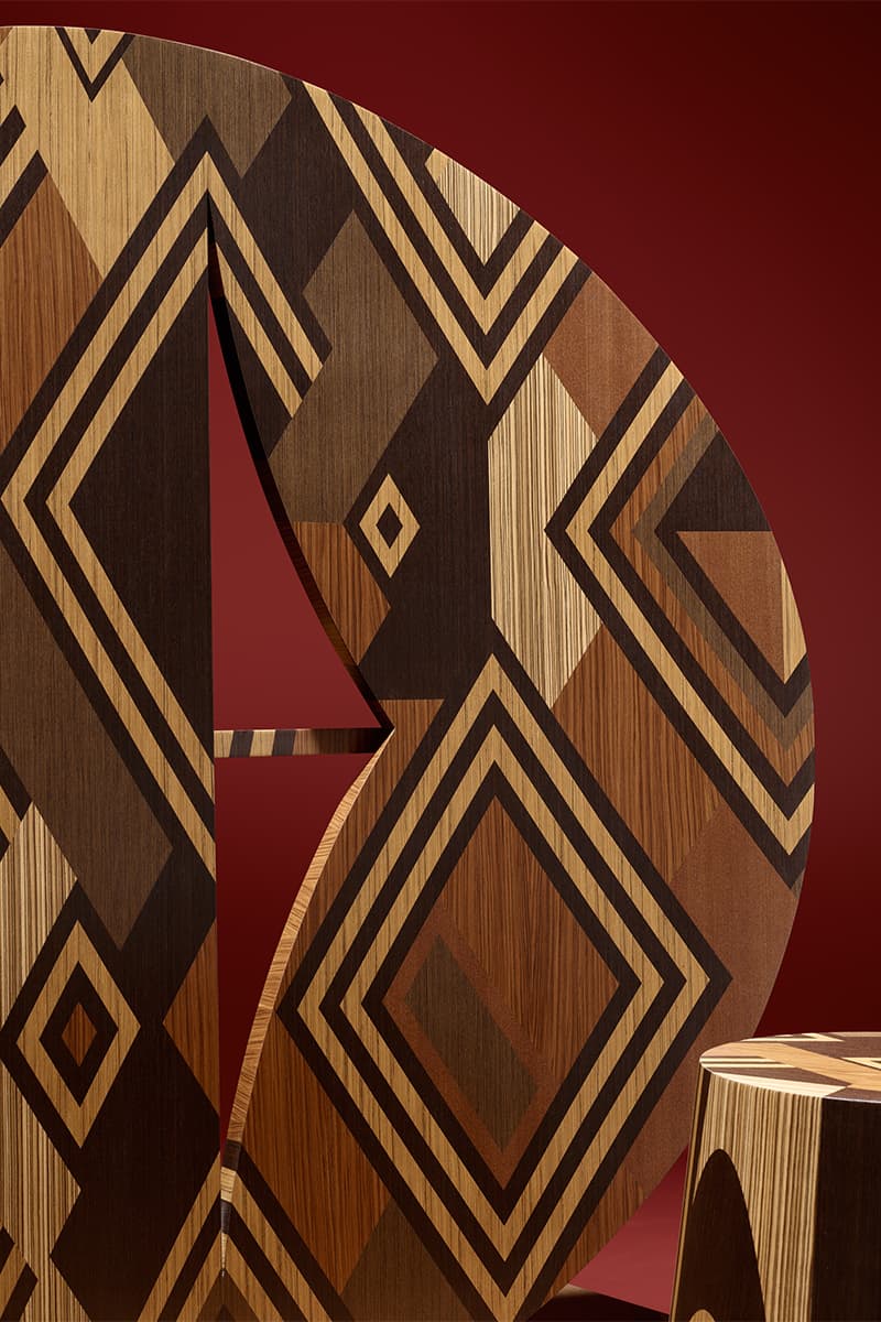 Stephen Burks Creates an Intricate "Ceremonial Site" From Wood 