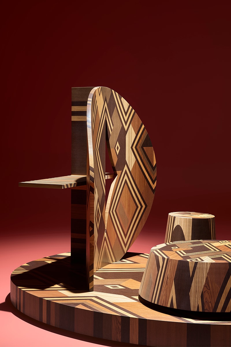 Stephen Burks Creates an Intricate "Ceremonial Site" From Wood 