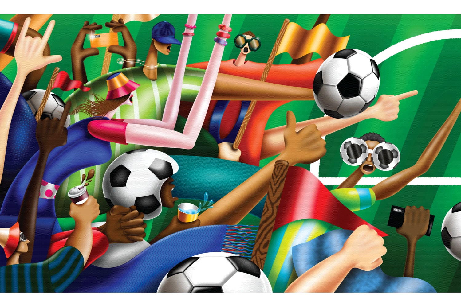Visa Launches Football-Themed Global Art Collection with JOOPITER Miami Artworks