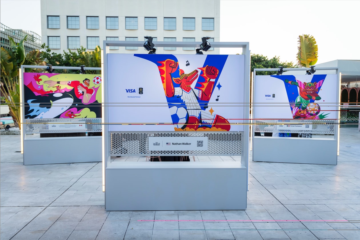 Visa Launches Football-Themed Global Art Collection with JOOPITER Miami Artworks