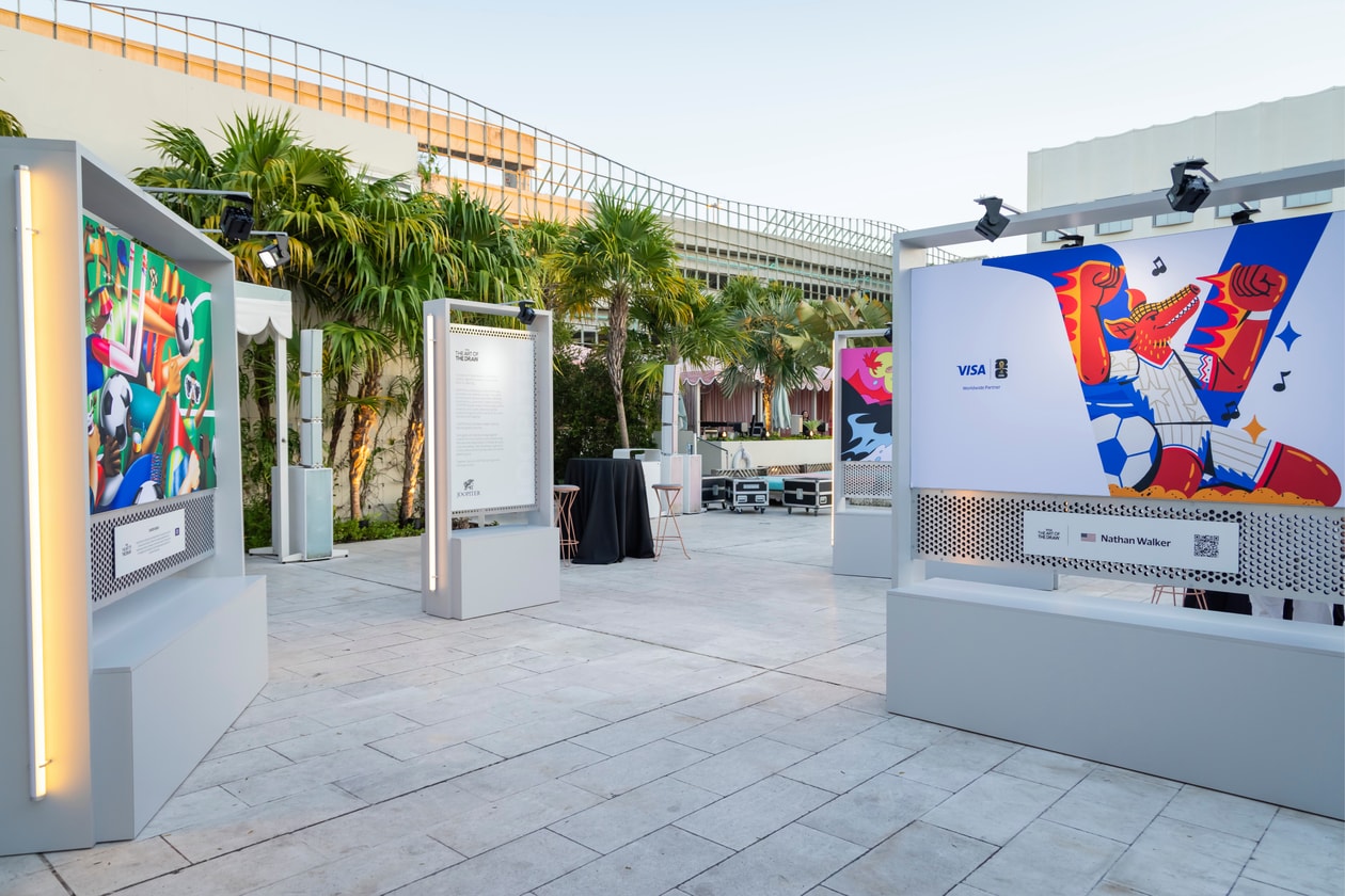 Visa Launches Football-Themed Global Art Collection with JOOPITER Miami Artworks