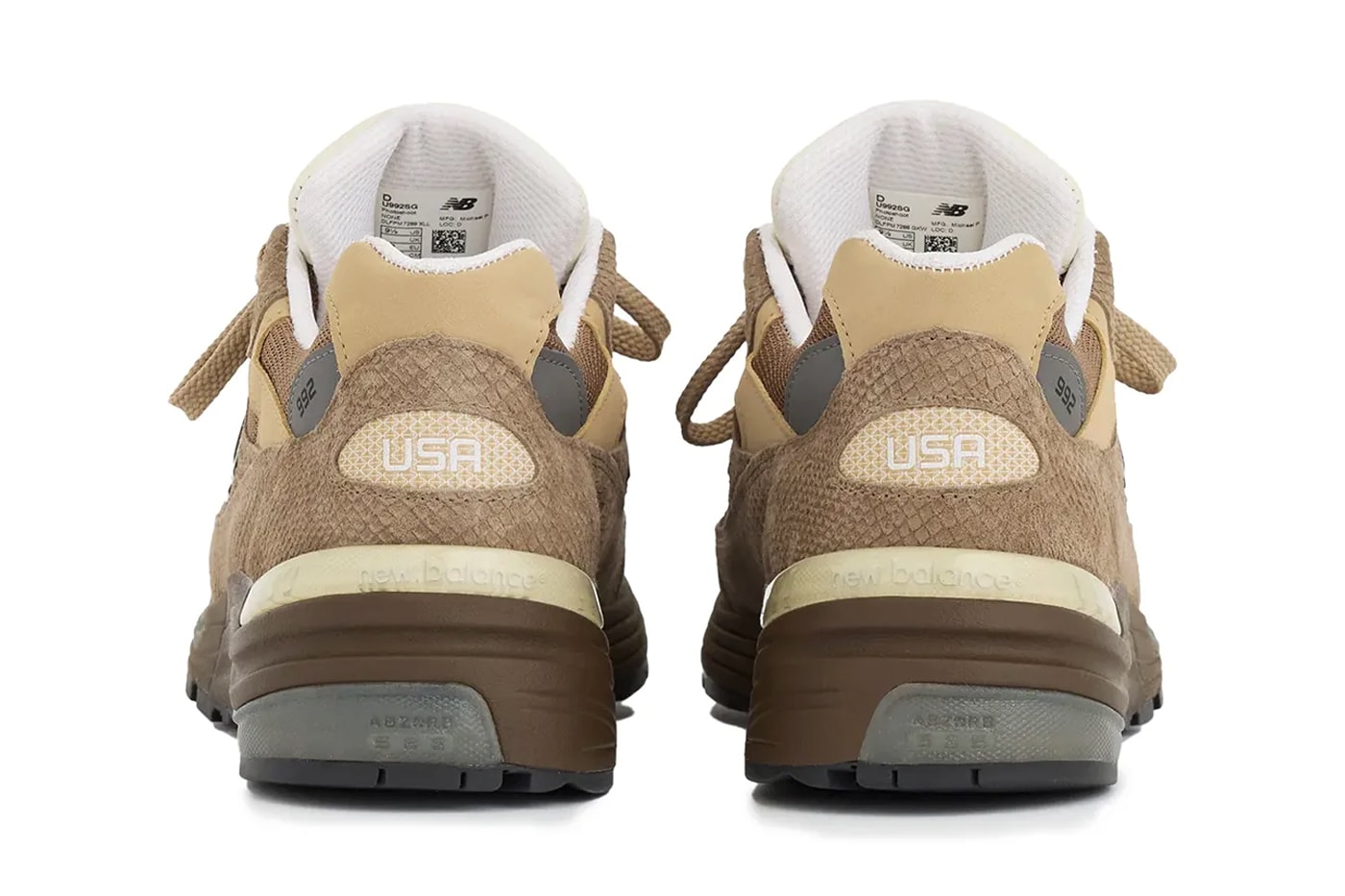 New Balance 992 "Driftwood/Rich Oak" Incense U992SG holiday season sneaker