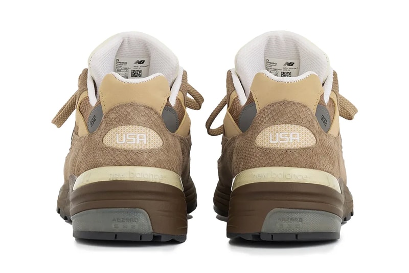 New Balance 992 "Driftwood/Rich Oak" Incense U992SG holiday season sneaker