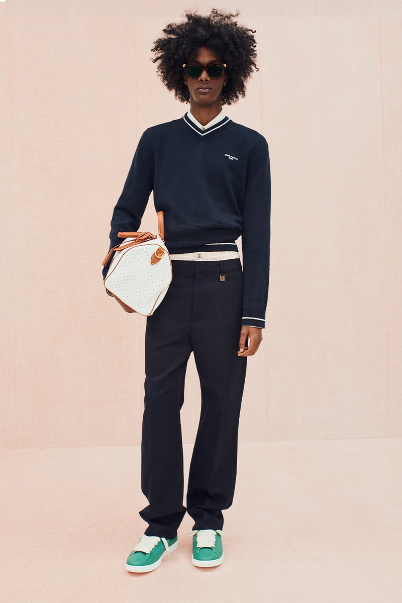 Pharrell Louis Vuitton Men's Pre-Fall 2026 Collection Release Info Lookobooks conceptual walk in preppy looks the park central park new york pre-dandyism menswear luxury fashion french