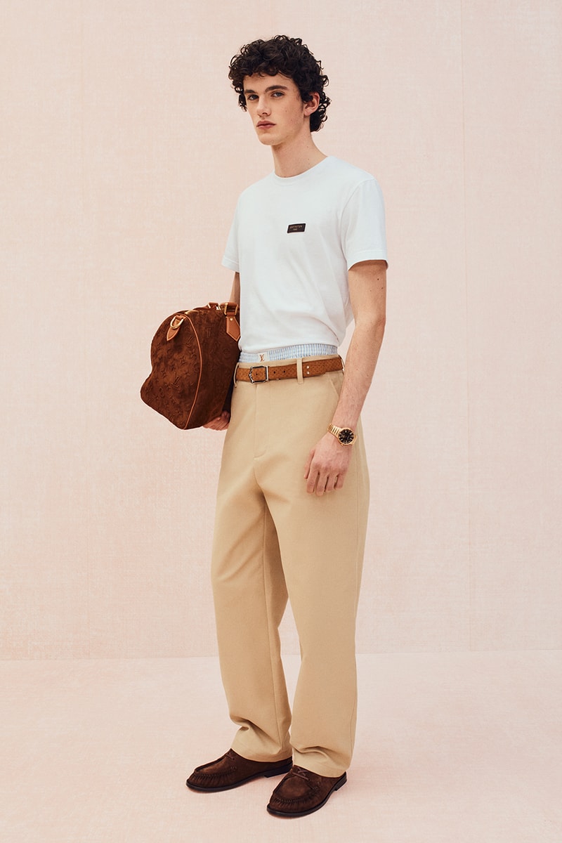 Pharrell Louis Vuitton Men's Pre-Fall 2026 Collection Release Info Lookobooks conceptual walk in preppy looks the park central park new york pre-dandyism menswear luxury fashion french